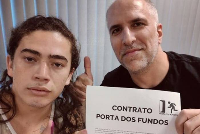 Whindersson Nunes e Antonio Tabet, do Porta dos Fundos - Reprodução Instagram 