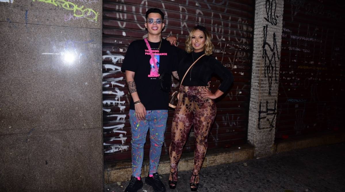 Valesca Popozuda e o filho, Pablo