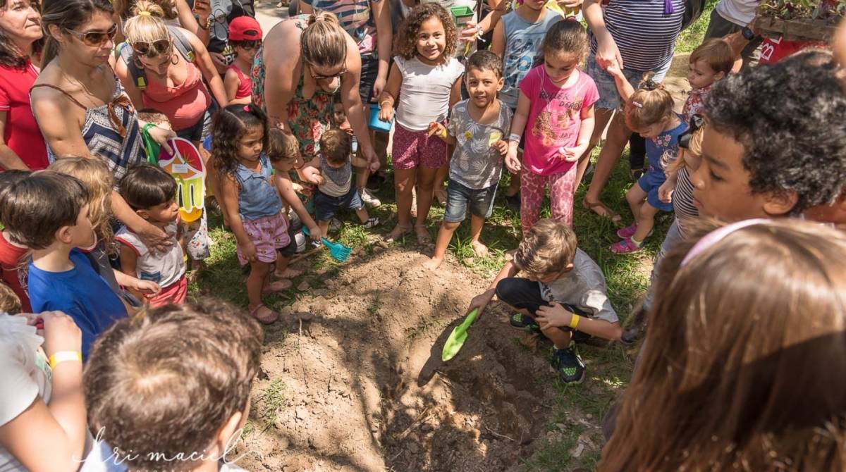 Piquenique Brincar, Sorrir e Plantar: dia 22 no Parque Guinle, em Laranjeiras - Divulgação