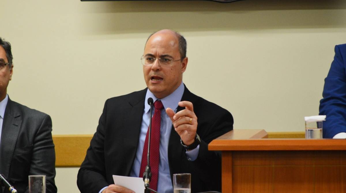 Governador Wilson Witzel - Paulo Carneiro/Parceiro/Ag&ecirc;ncia O Dia