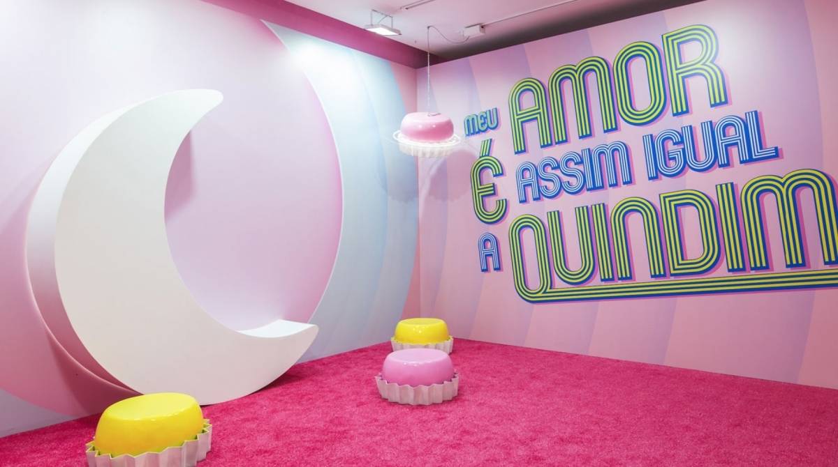 O Museu Mais Doce do Mundo, exposição do The Sweet Art Museum, no Village Mall