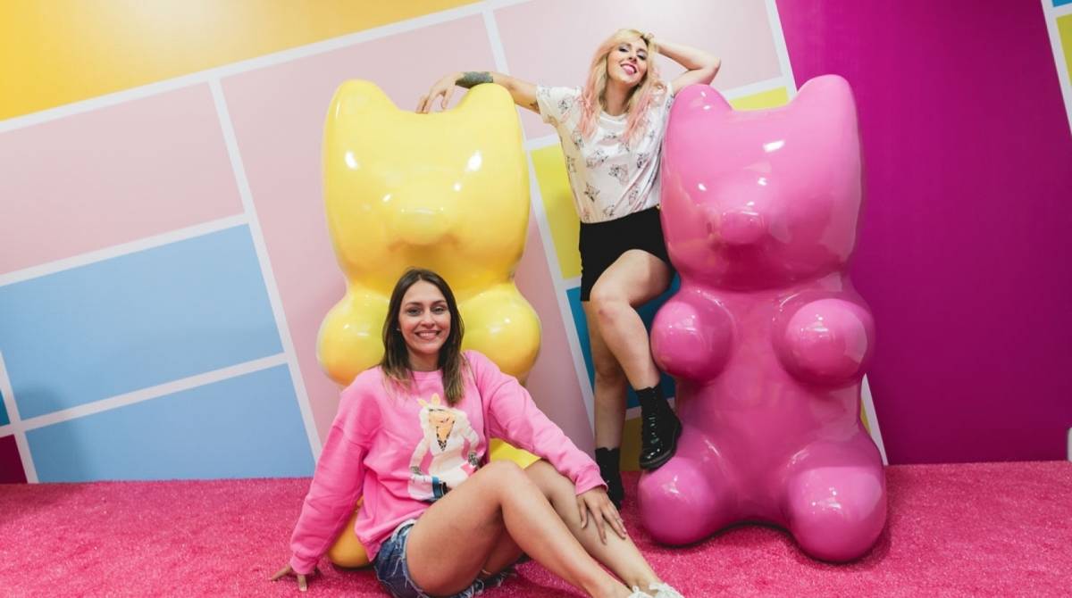 O Museu Mais Doce do Mundo, exposição do The Sweet Art Museum, no Village Mall