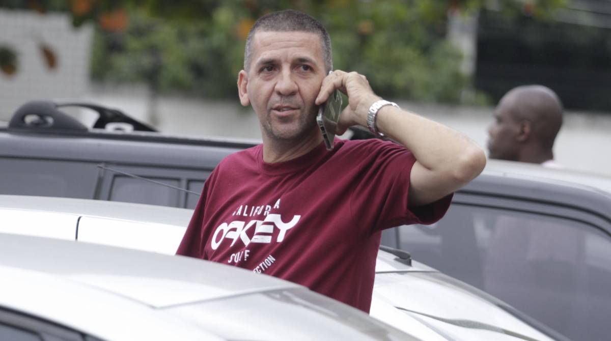 Rio,13/09/2019-LEOPODINA-IMLl; Incendio no hospital Badim dixa 11 mortos, chegada dos parentes dos mortos no IML. Na foto, Daniel Freitas, filho da dona Irene.Foto: Cl&eacute;ber Mendes/Ag&ecirc;ncia O Dia
