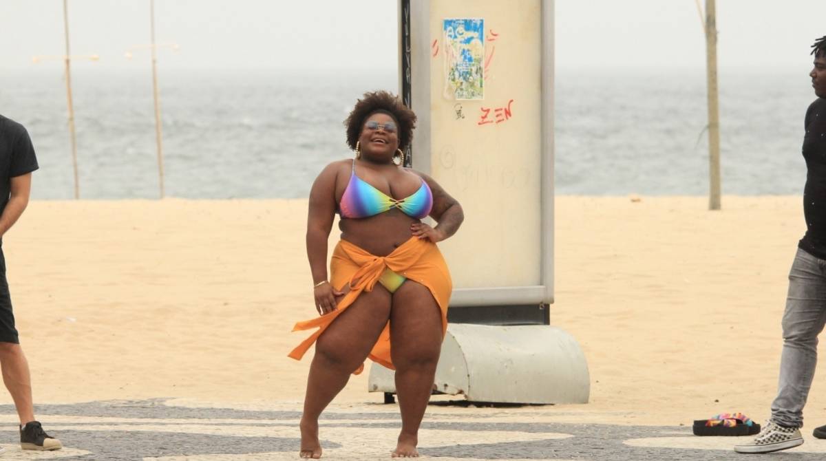 Jojo Todynho grava clipe na Zona Sul do Rio 