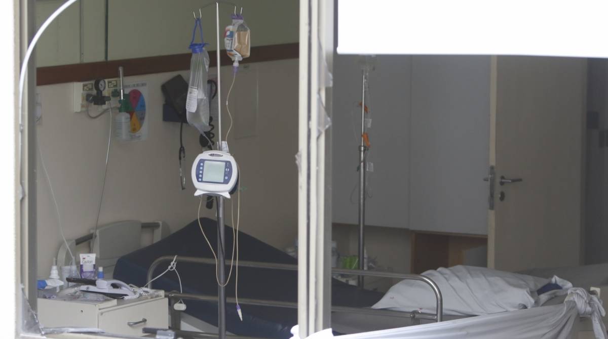 Rio de Janeiro - RJ  - 13/09/2019 - Incendio Hospital - foto: Reginaldo Pimenta / Agencia O Dia