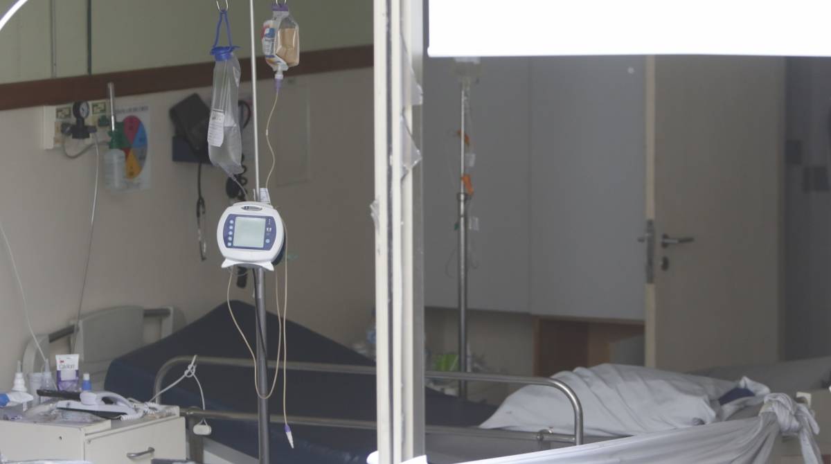 Rio de Janeiro - RJ  - 13/09/2019 - Incendio Hospital - foto: Reginaldo Pimenta / Agencia O Dia