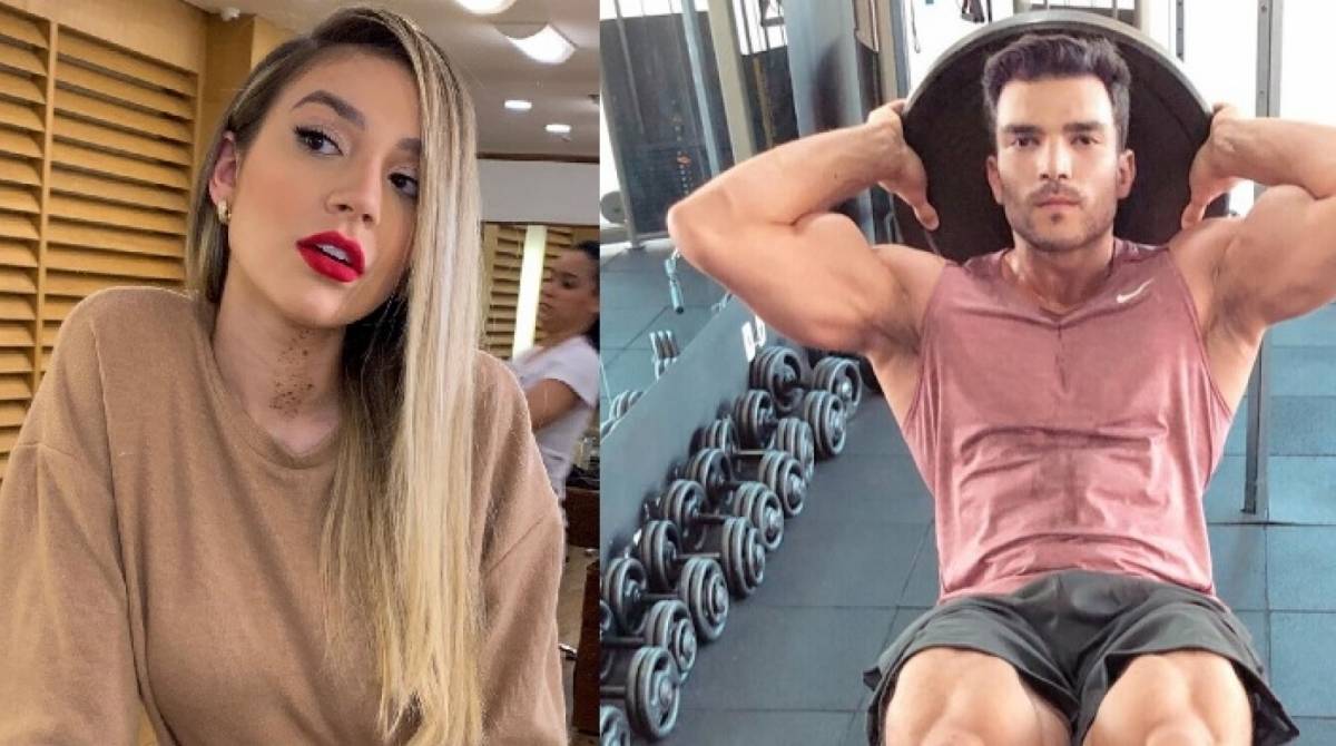 Bruna Santana e Mauro Albuquerque - Reprodução da internet