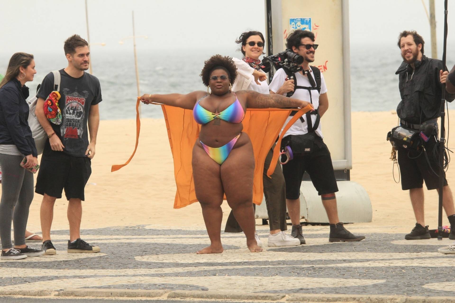 Jojo Todynho grava clipe na Zona Sul do Rio 