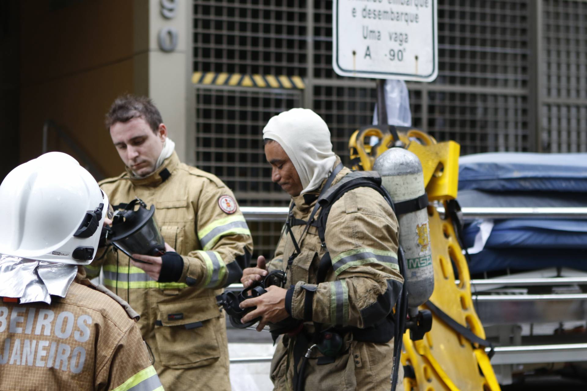 Rio de Janeiro - RJ  - 13/09/2019 - Incendio Hospital - foto: Reginaldo Pimenta / Agencia O Dia