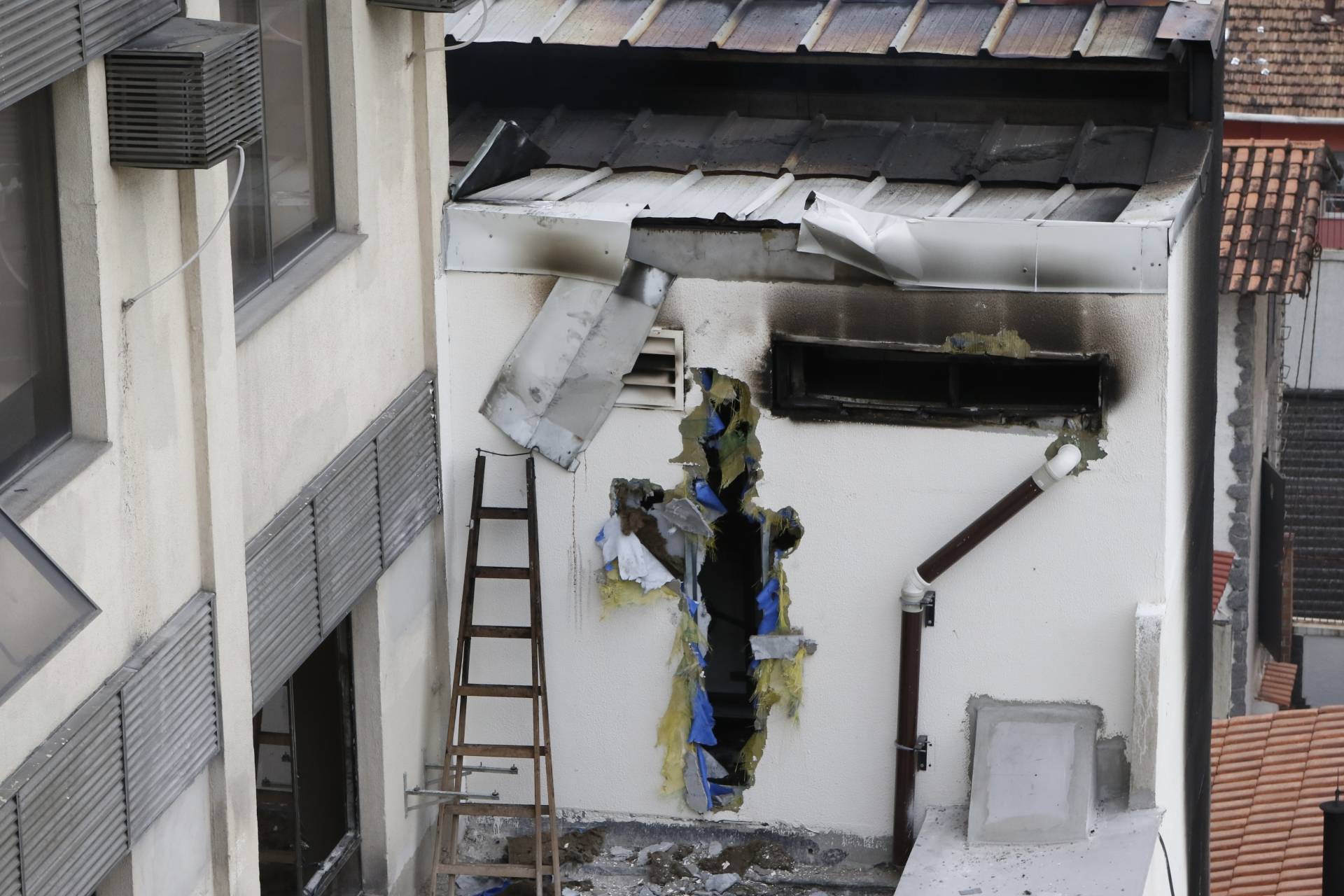 Rio de Janeiro - RJ  - 13/09/2019 - Incendio Hospital - foto: Reginaldo Pimenta / Agencia O Dia