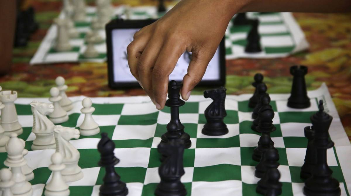 Rio,14/09/2019 - Queimados. Baixada. Comercial. XXII Jogos da Baixada. Xadrez. Foto: Fernanda Dias / Ag&ecirc;ncia O Dia.