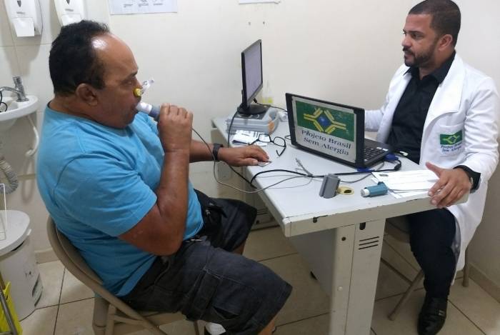 Exame gratuito para diagnóstico de doenças respiratórias