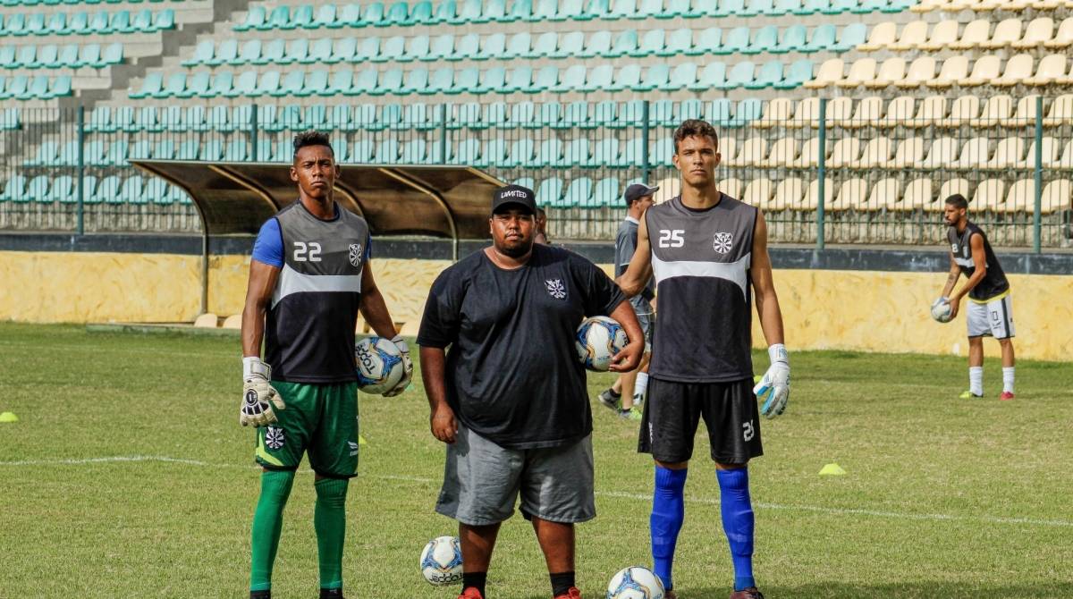 Felippe Fernandes, preparador de goleiros do Rio São Paulo, clube da Terceira Divisão do Carioca