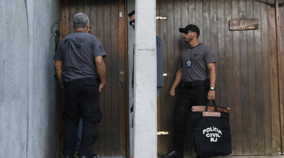 Resid&ecirc;ncia do casal, onde aconteceu o crime - Reginaldo Pimenta / Ag&ecirc;ncia O Dia (Arquivo)