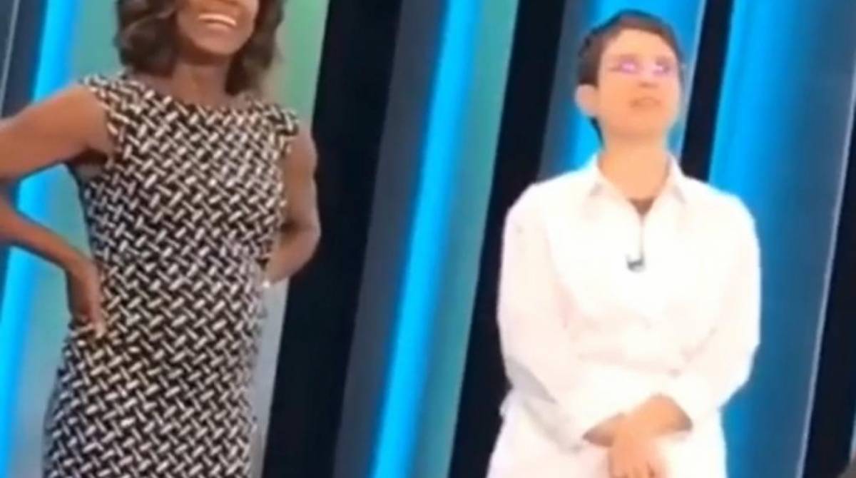 Sandra Annenberg e Gloria Maria na gravação do 'Globo Repórter' - Divulgação/ João Biott