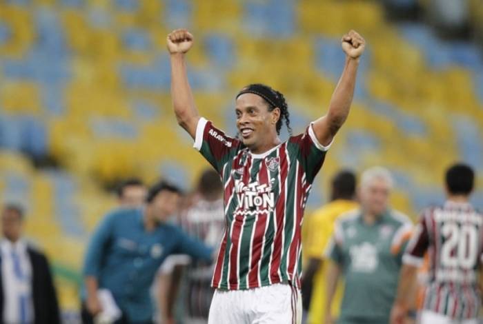 Ronaldinho defendeu o Fluminense em 2015