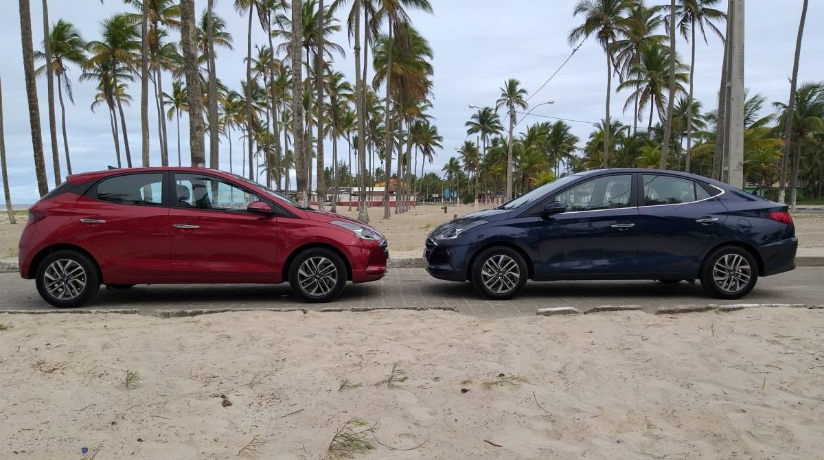 Novos Hyundai HB20 e HB20S