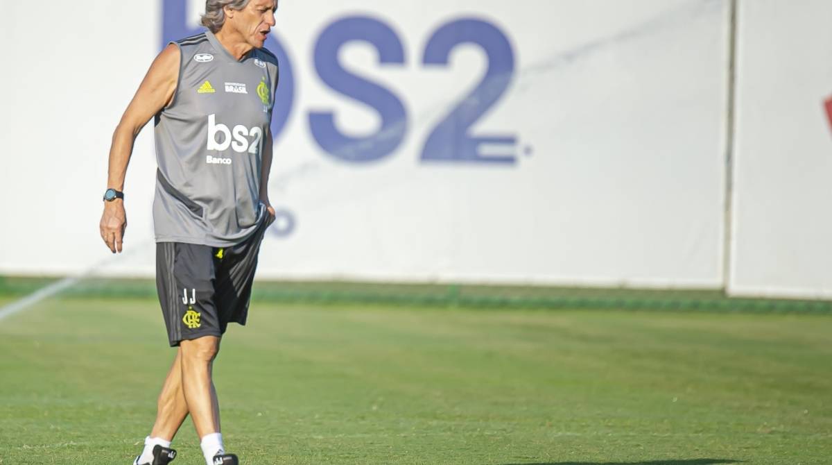 Jorge Jesus  - Marcelo Cortes / Flamengo