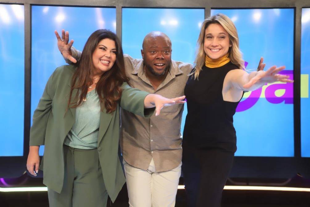 Fabiana Karla, Érico Brás e Fernanda Gentil - Divulgação / TV Globo