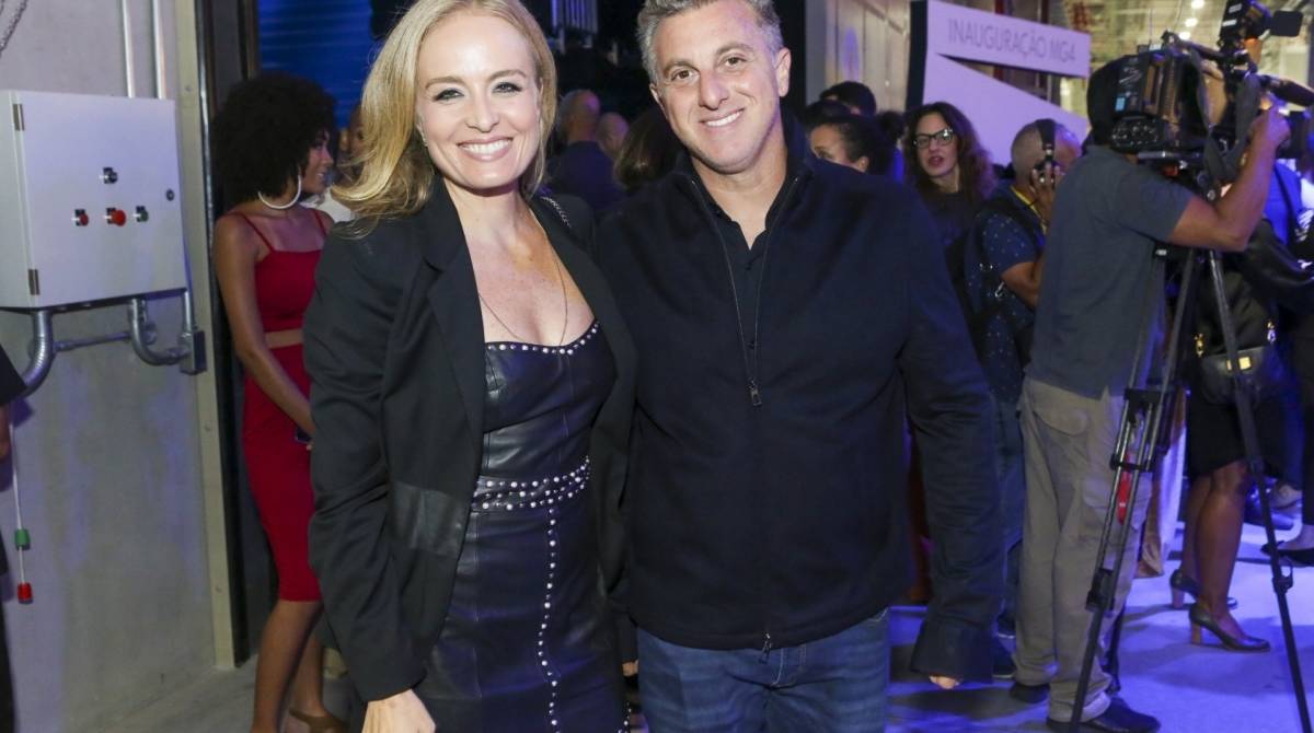 Ang&eacute;lica e Luciano Huck