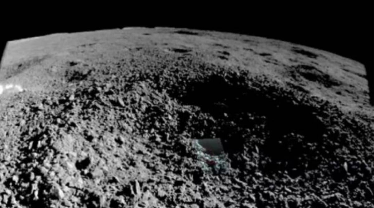 Chineses divulgaram novas imagens do satélite natural da Terra - CNSA/Clep