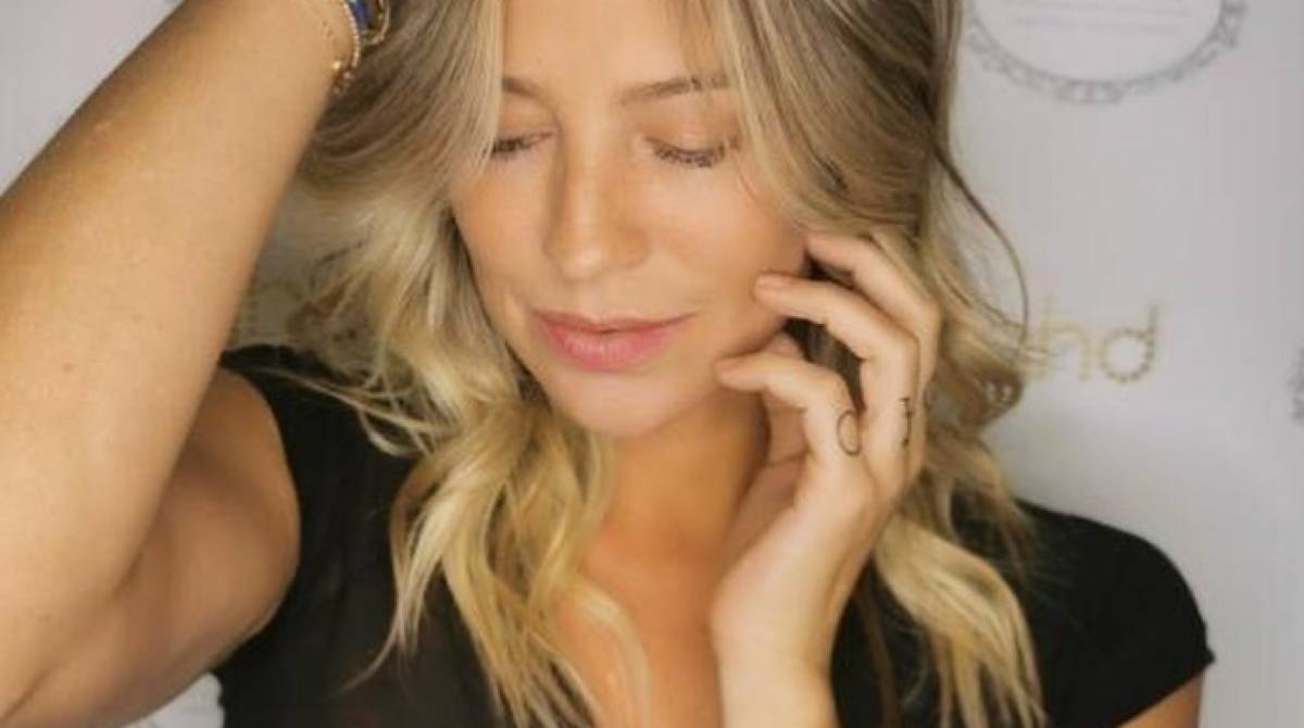 Luana Piovani fica mais loira