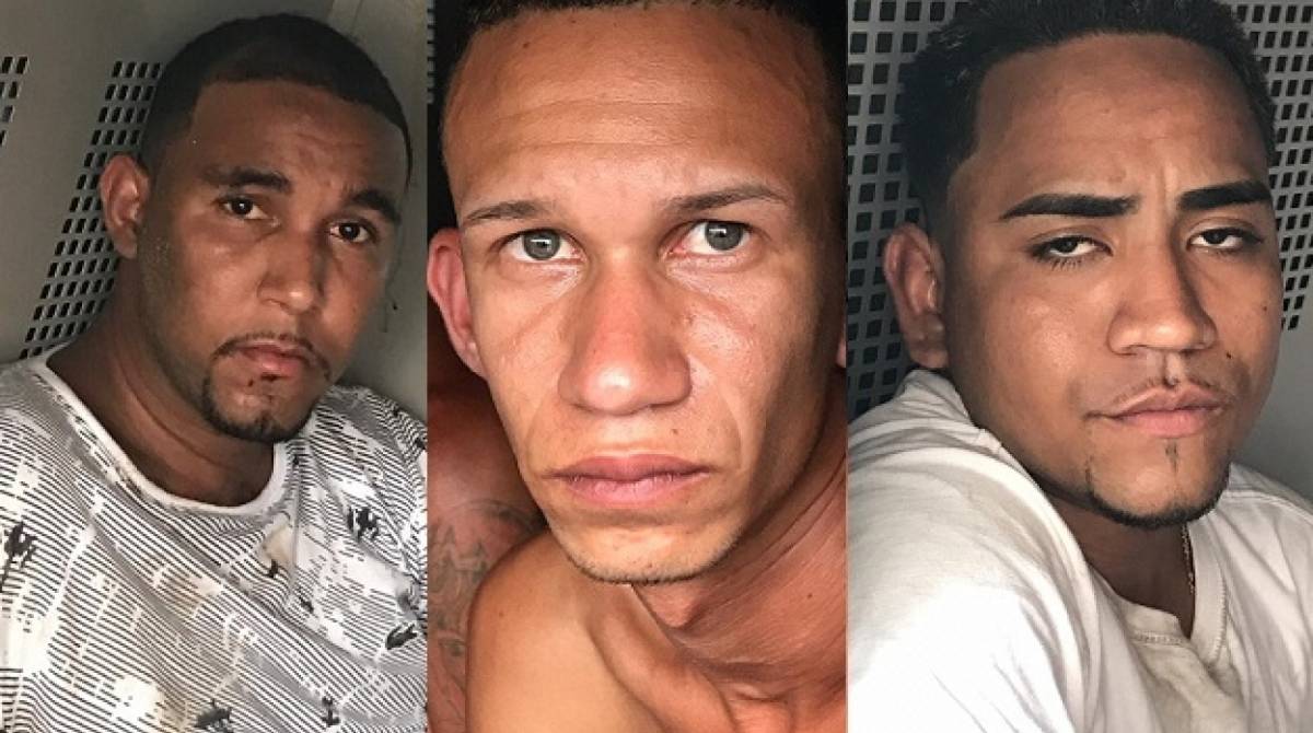 Traficantes foram presos pela PM no Curral das Éguas - Divulgação