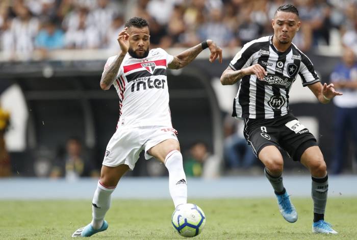 Botafogo perdeu para o São Paulo