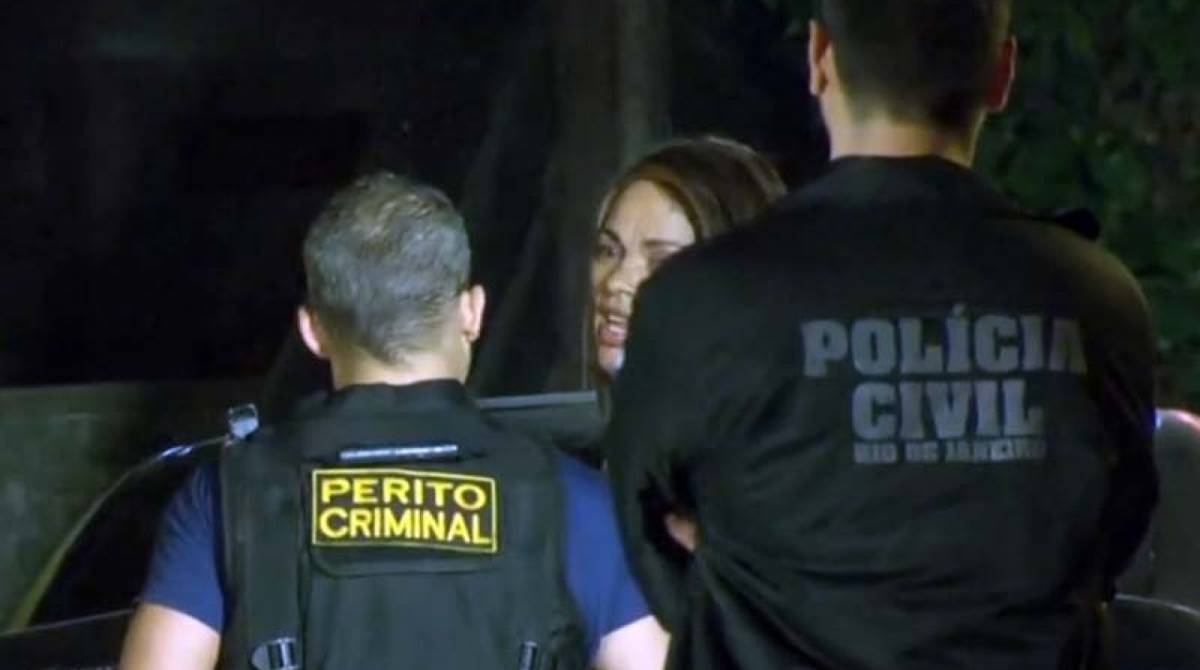 Flordelis deu sua vers&atilde;o do crime no local - Reprodu&ccedil;&atilde;o/Globo News