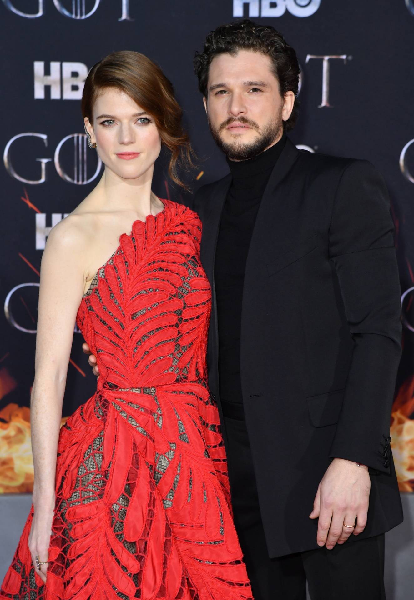 Rose Leslie e Kit Harington