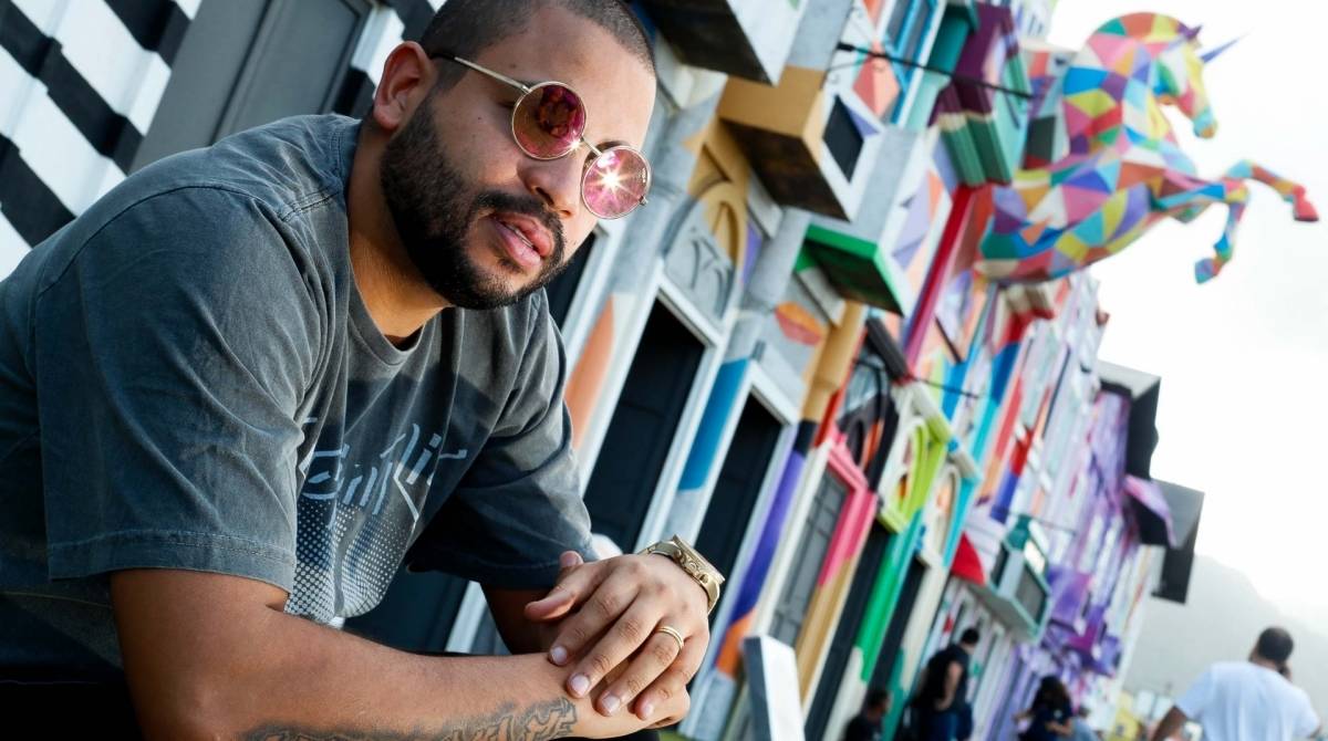 Rio, 23/09/2019, Ensaio fotografico com o cantor Projota, Foto de Gilvan de Souza / Agencia O Dia