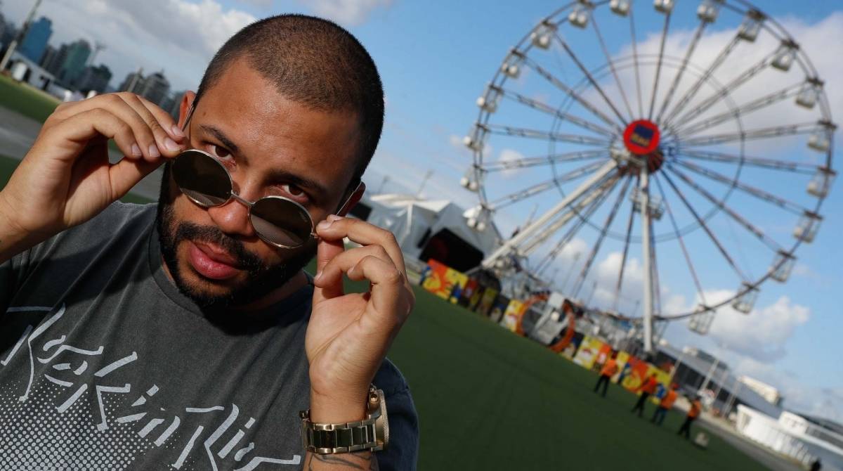 Rio, 23/09/2019, Ensaio fotografico com o cantor Projota, Foto de Gilvan de Souza / Agencia O Dia