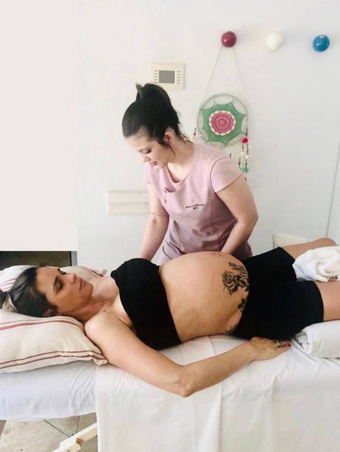 Fernanda Lima na reta final da gravidez