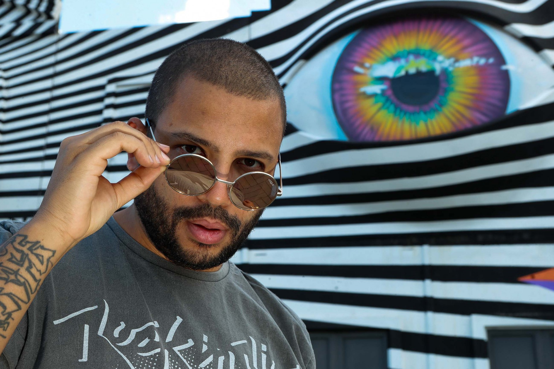 Rio, 23/09/2019, Ensaio fotografico com o cantor Projota, Foto de Gilvan de Souza / Agencia O Dia - Gilvan de Souza / Agencia O Dia