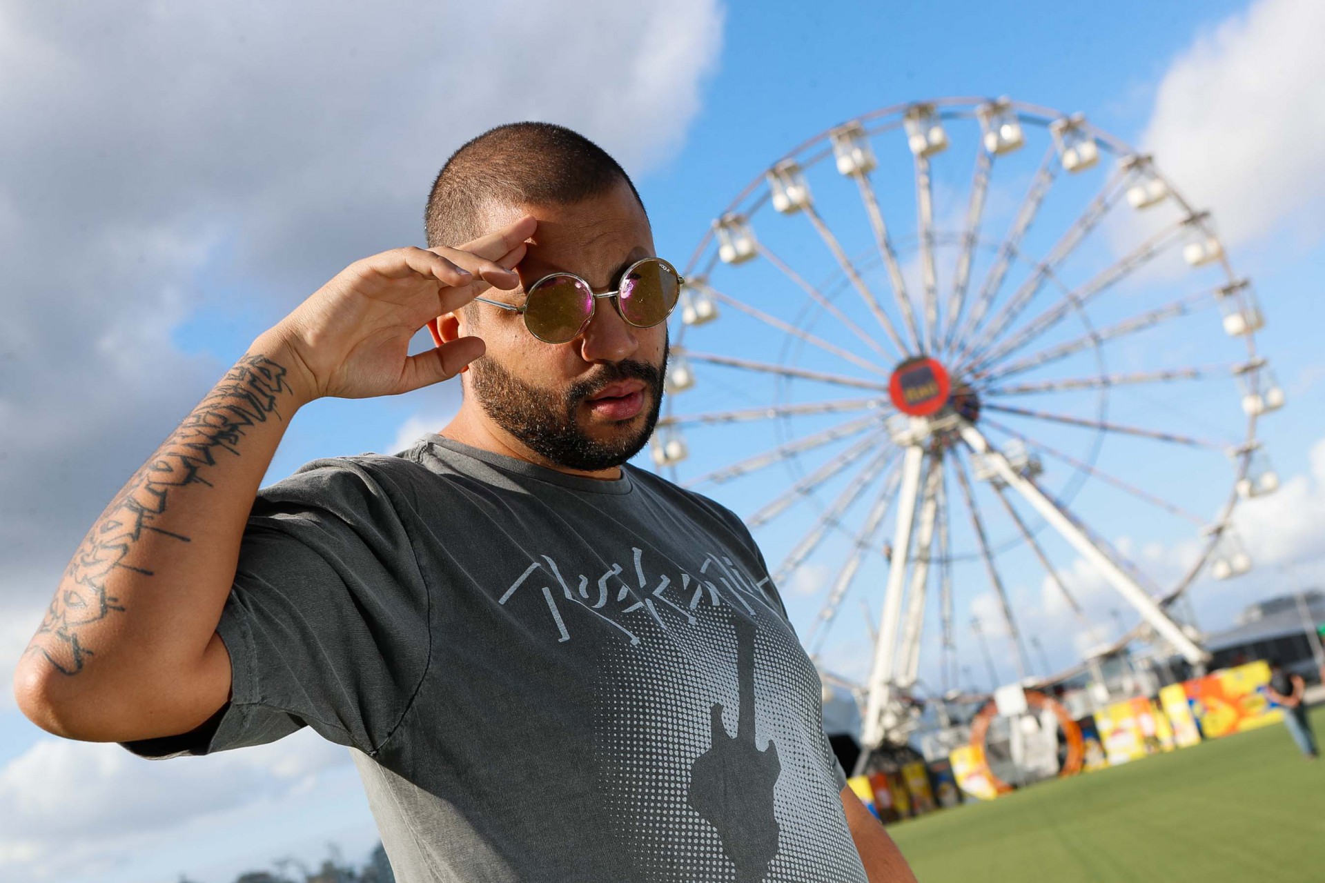 Rio, 23/09/2019, Ensaio fotografico com o cantor Projota, Foto de Gilvan de Souza / Agencia O Dia - Gilvan de Souza / Agencia O Dia