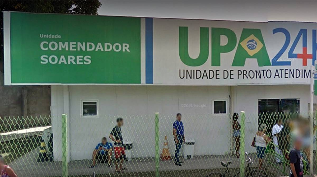 Baleada deu entrada na Unidade de Pronto Atendimento (UPA) de Comendador Soares - Reprodução/Google Street View