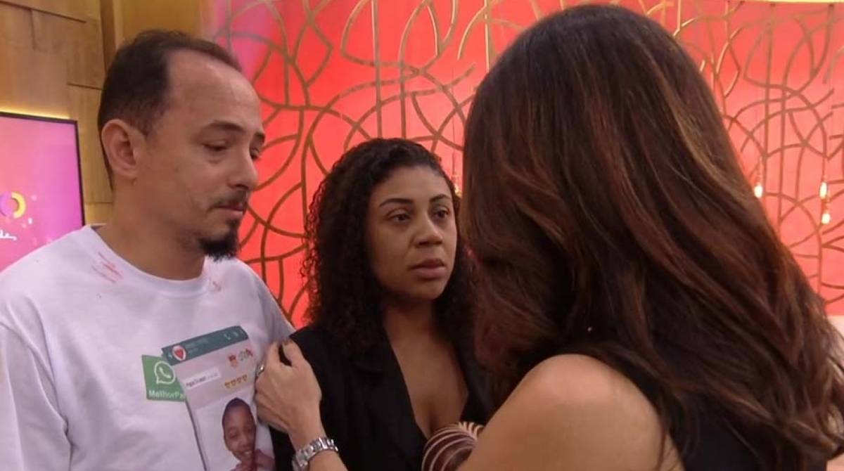 Os pais da menina conversaram com Fátima Bernardes nesta manhã