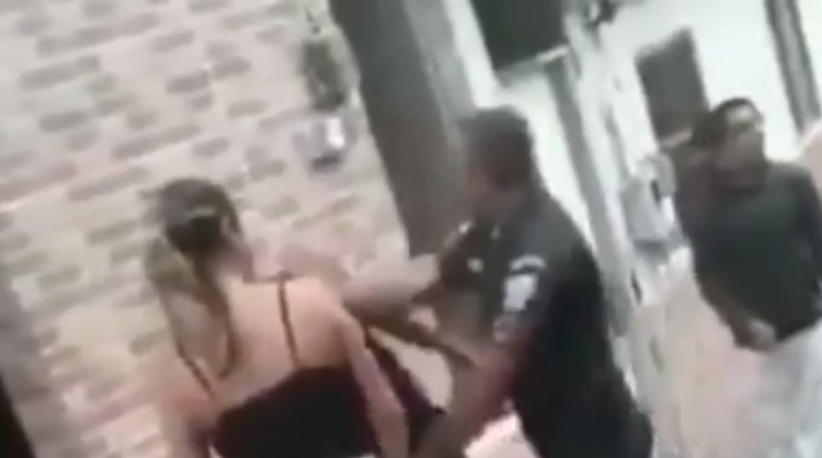 Comandante da UPP da Babilônia identificou policial que aparece em ocorrência e inquérito foi instaurado - Reprodução