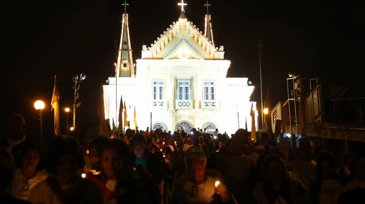 Missa da Paz na Igreja da Penha foi realizada por Cardeal Orani Joao Tempesta. Foto: Daniel Castelo Branco