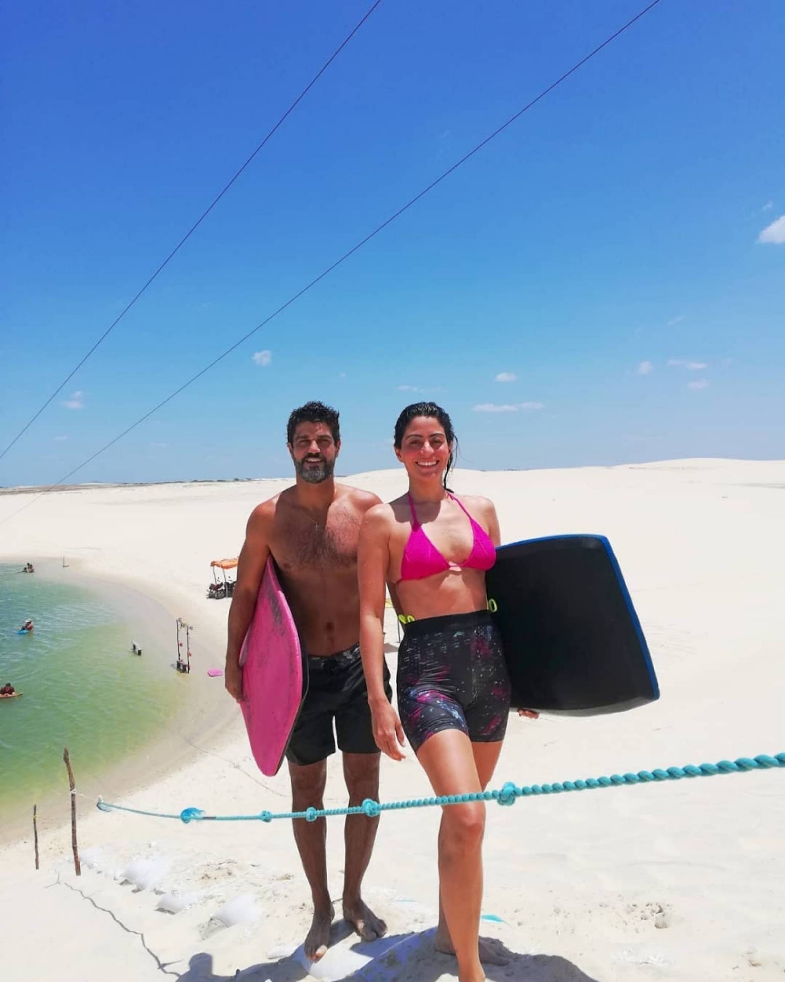 Bruno Cabrerizo e Carol Castro - Reprodução de internet