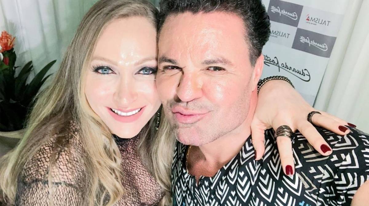 Eduardo Costa e Carol - Reprodução da internet