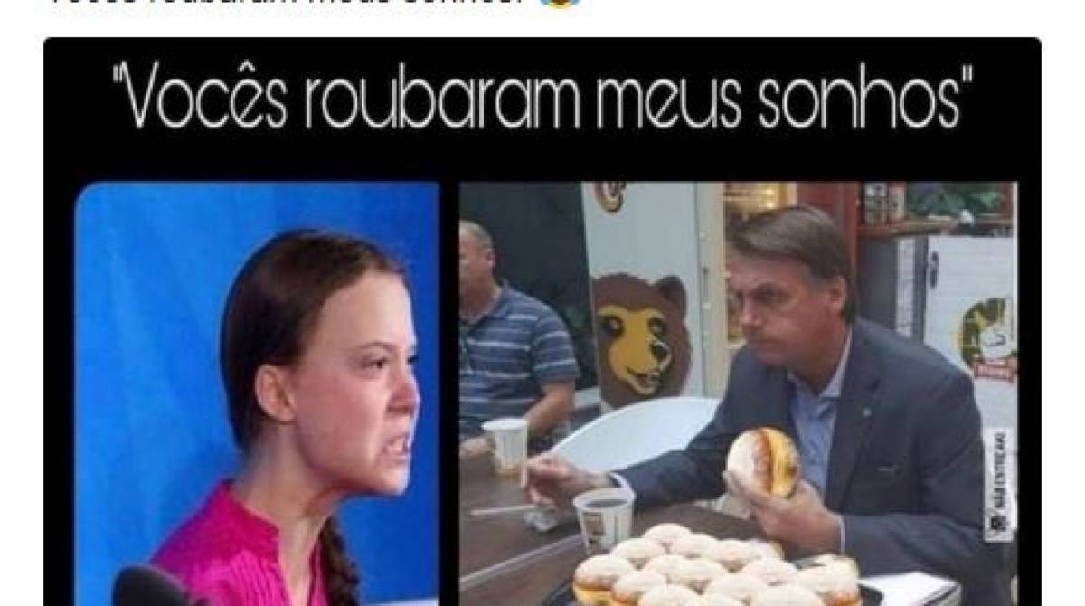 Eduardo Bolsonaro compartilhou montagem ironizando discurso de ativista