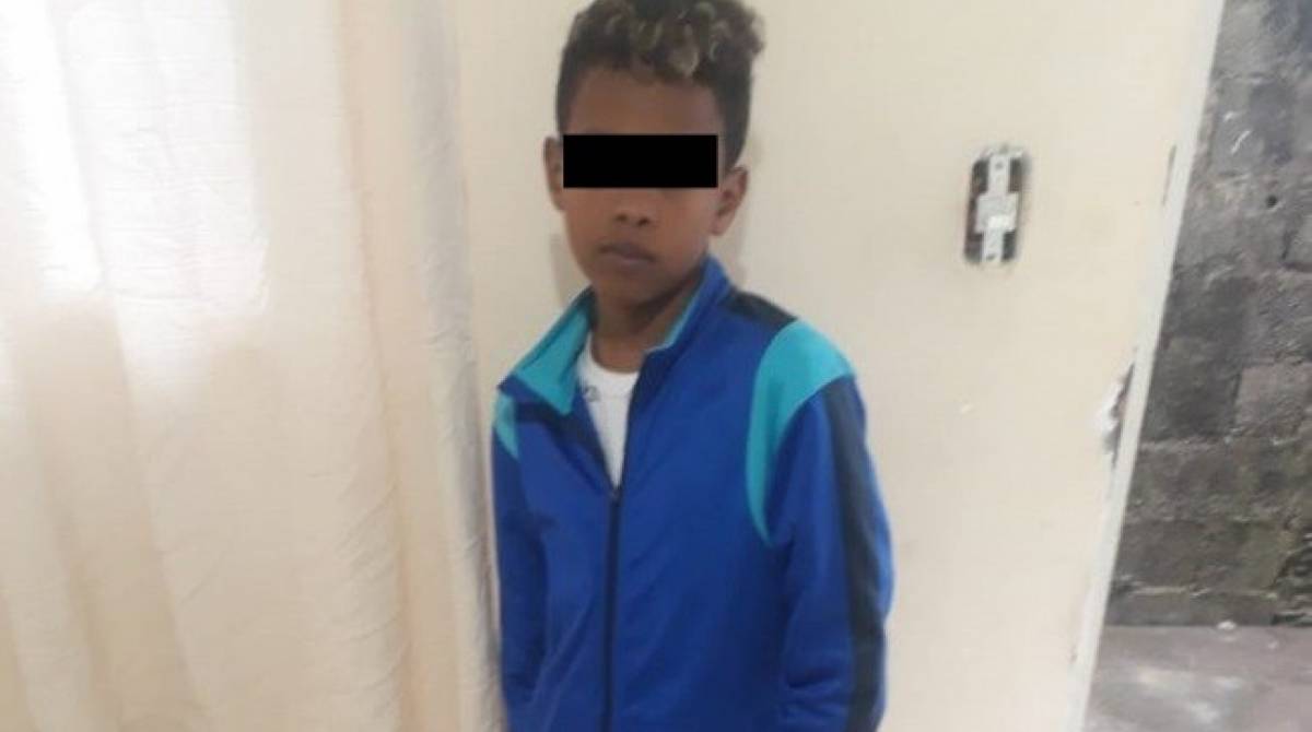 Criança foi barrada na porta do shopping - Arquivo pessoal