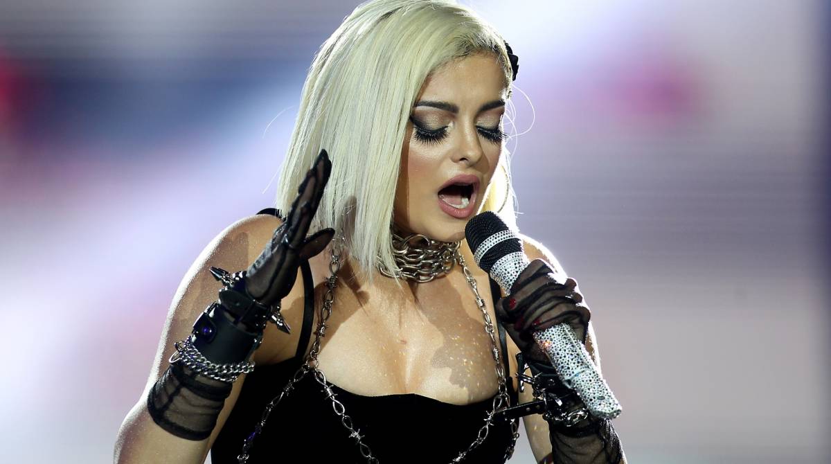 Rio de Janeiro - 27/09/2019 -  BEBE REXHA durante show no Palco Mundo do Rock In Rio 2019. Foto: Luciano Belford/Agencia O Dia