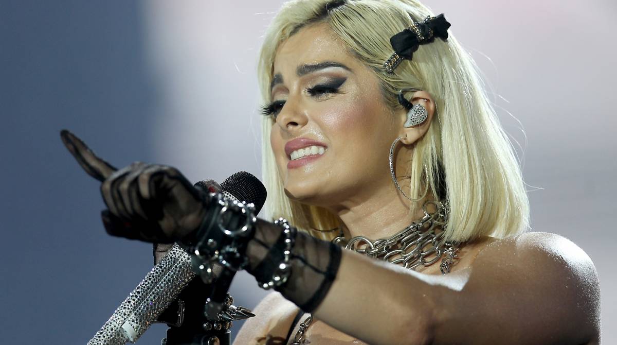 Rio de Janeiro - 27/09/2019 -  BEBE REXHA durante show no Palco Mundo do Rock In Rio 2019. Foto: Luciano Belford/Agencia O Dia