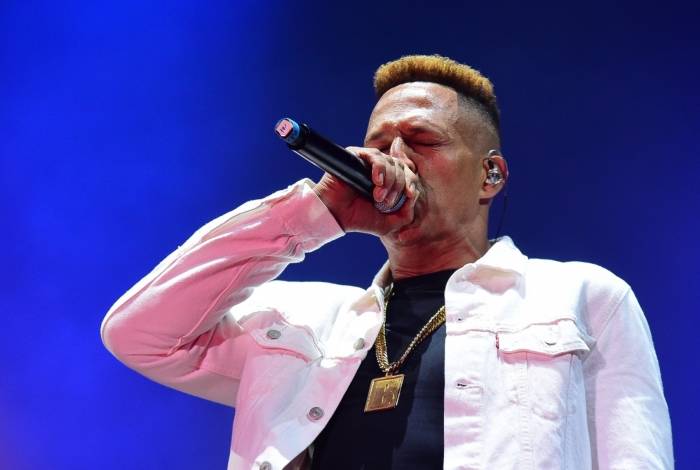 Mano Brown no Palco Sunset do Rock in Rio - Ag. News