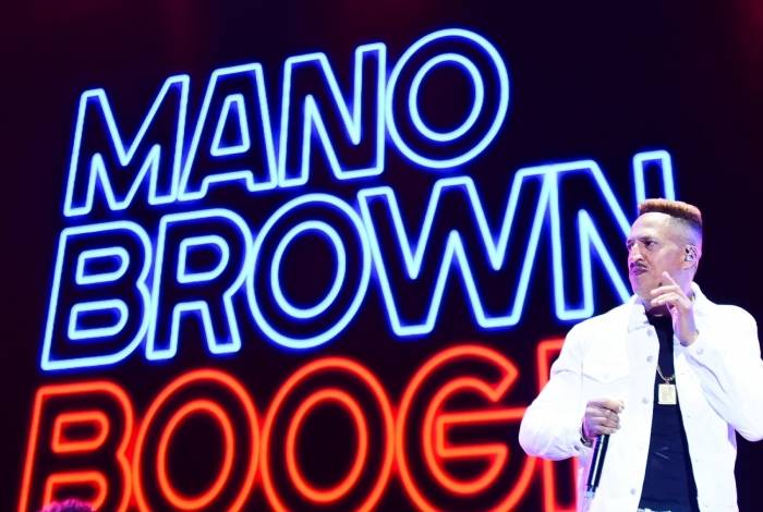 Mano Brown no Palco Sunset do Rock in Rio - Ag. News