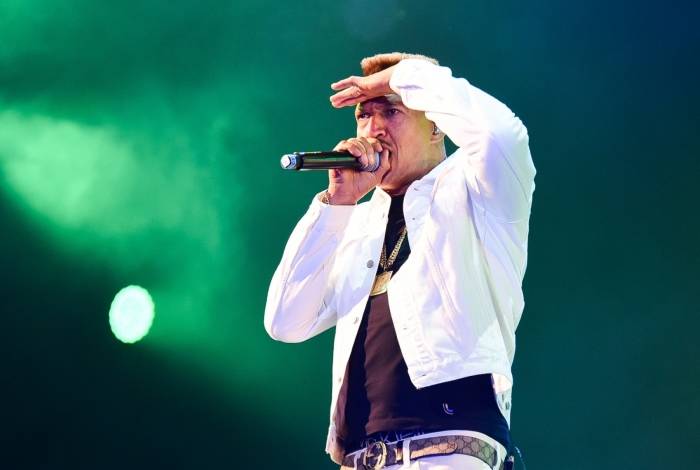 Mano Brown no Palco Sunset do Rock in Rio - Ag. News