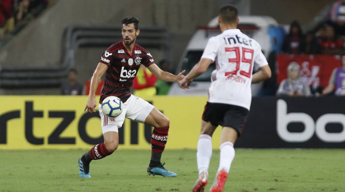 Rio de Janeiro - RJ  - 28/09/2019 - Futebol - Campeonato Brasileiro 2019 - Partida valida pela 22 rodada - Flamengo x São Paulo -  Estadio Maracana, Maracana, zona norte do Rio -  Foto Reginaldo Pimenta / O Dia