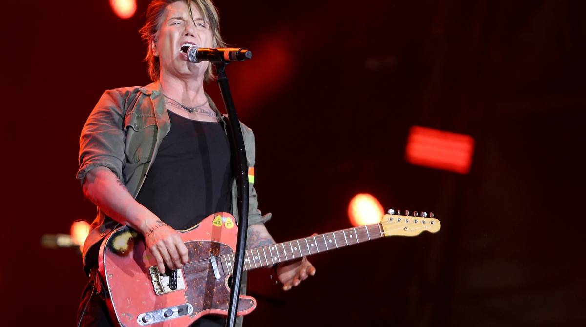 Rio de Janeiro - 29/09/2019 -  GOO GOO DOLLS durante show no Palco Mundo do Rock In Rio 2019. Foto: Luciano Belford/Agencia O Dia